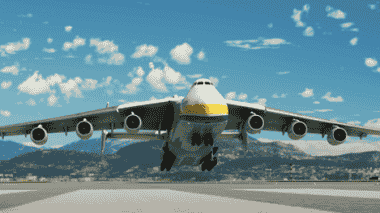 《微軟飛行模擬》讓曾經的世界最大飛機 An-225“重生”