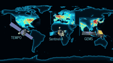 NASA 發射了一枚 TEMPO 監測衛星，掌握北美空污狀況