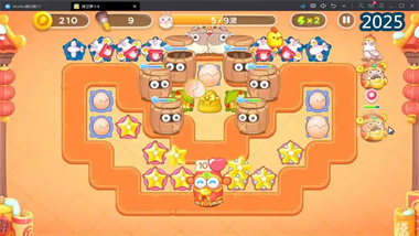 《保衛(wèi)蘿卜4》周賽深度攻略：卡血技巧與炮塔布局全解析(圖1)